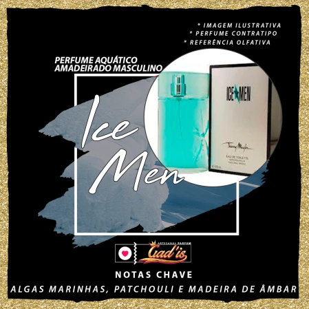 Perfume Similar Gadis 909 Inspirado em Ice* Men Contratipo